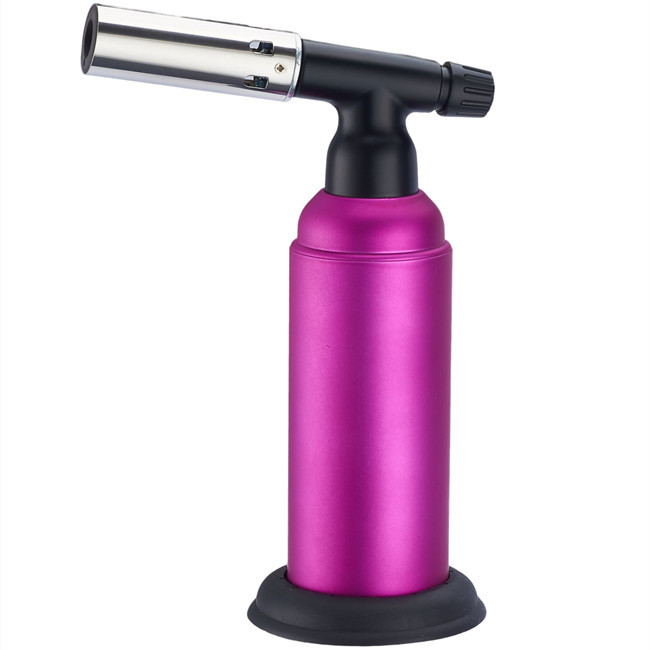 Aktueller Firmenfall über Butanbrenner Küche Nachfüllbar Doppelfeuer Verstellbare Küchenfackel Flambieren Desserts Creme Brulee BBQ