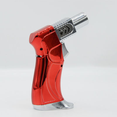 High Power Refillable Kitchen Butane Gas Torch Flame Single Jet Torch Lighter